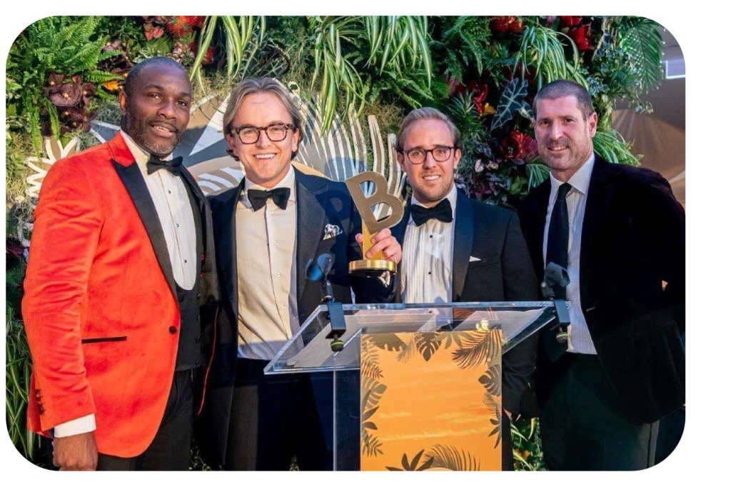 Alabatross winning best lending newcomer at B&C awards 2021