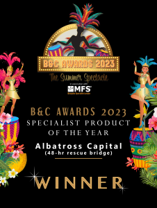albatross 48 hour rescue bridging loan and finance specialist product of the year 2023